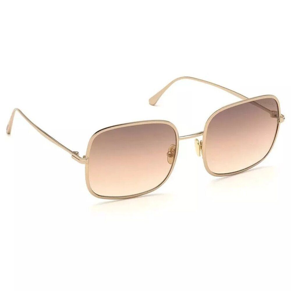 New Authentic Tom Ford FT0865/5 28F Square Sunglasses